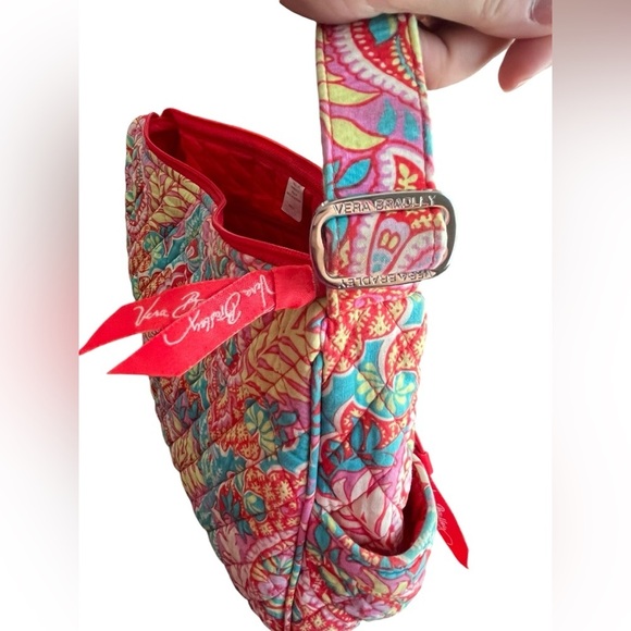 Vera Bradley Colorful Quilted Shoulder Bag Purse - Picture 7 of 15